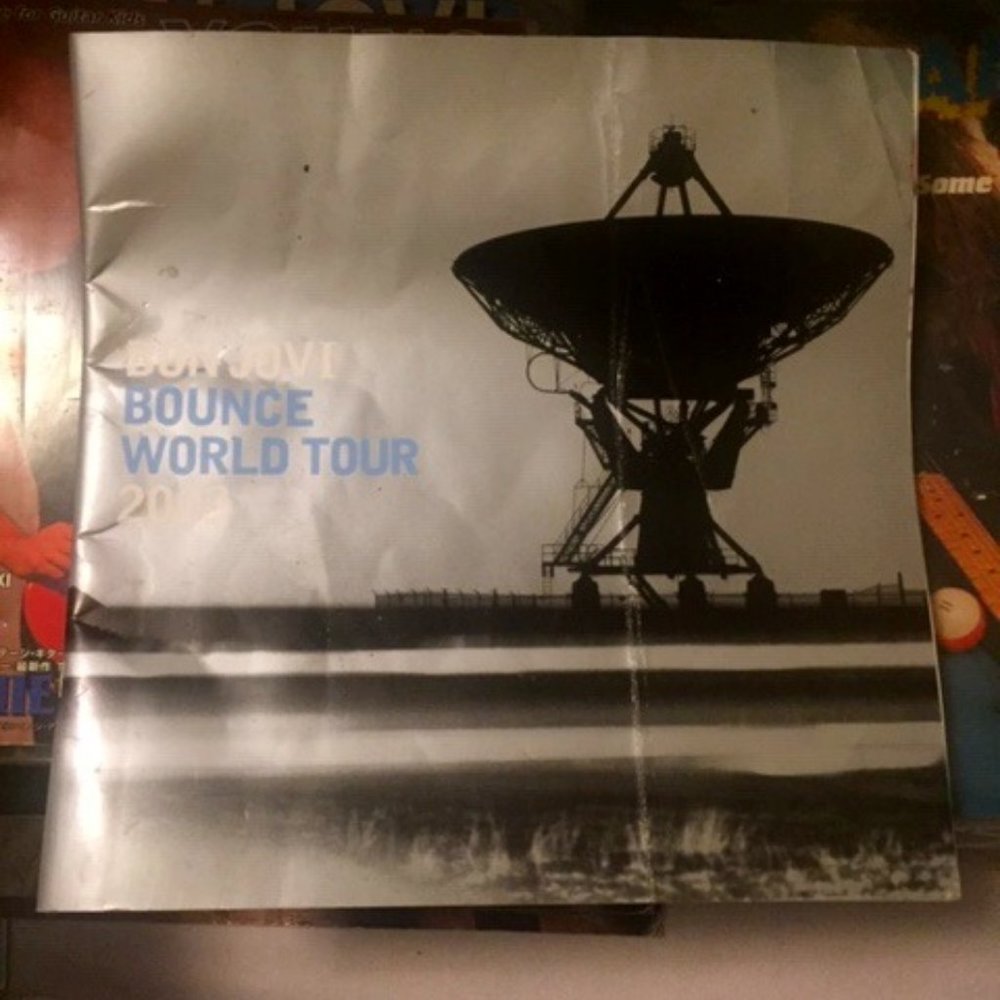 Bon Jovi BOUNCE WORLD TOUR PROGRAM